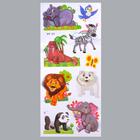 Наклейка пластик "Сафари-парк" МИКС 55х25 см - фото 24635626