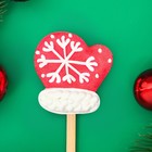Мини-печенье шоколадное «Новогоднее» на палочке, микс, 15 г - Фото 3