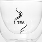 Кружка стеклянная с двойными стенками Magistro «Дуо. Tea», 200 мл, 12,5×9×7,5 см - Фото 3
