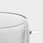 Кружка стеклянная с двойными стенками Magistro «Дуо. Tea», 200 мл, 12,5×9×7,5 см - Фото 5