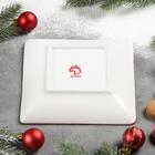 Блюдо сервировочное Доляна «Снеговик», 15×15 см - Фото 5