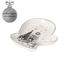 Блюдо сервировочное Доляна «Хюгге», 20×18×3 см, цвет белый - Фото 1