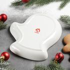 Блюдо сервировочное Доляна «Красный кардинал», 20×18×3 см - Фото 4