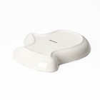 Блюдо сервировочное Доляна «Рождественский снеговик», 20×18×3 см, цвет белый - Фото 4