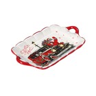 Блюдо сервировочное Доляна «С Новым годом», 23,5×14×3 см - Фото 2