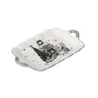 Блюдо сервировочное Доляна «Хюгге», 23,5×14×3 см, цвет белый - Фото 3