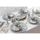 Блюдо сервировочное Доляна «Рождественский снеговик», d=20 см, цвет белый - Фото 7