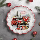 Блюдо сервировочное Доляна «С Новым годом», d=20 см - Фото 5