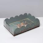 Коробка для кондитерских изделий с PVC крышкой «Девчата», 20 × 30 × 8 см - Фото 2