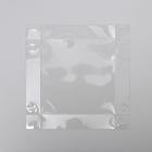 Коробка для кондитерских изделий с PVC крышкой «Happy New Year», 21 х 21х 3 см (комплект 5 шт) - фото 47743556