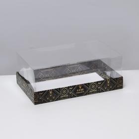 Коробка для десерта «Gold», 22 х 8 х 13,5 см