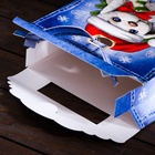 Подарочная новогодняя коробка «Сумка с Зайкой», для сладких подарков, 21.3?9.2?31.5 см (комплект 5 шт) - фото 50277305