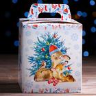Подарочная коробка "Новогодний сувенир", 12,4 х 13,4 х 15,6 см - Фото 2