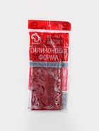 Форма для леденцов Доляна «Мишка», силикон, 25×10.5×1 см, 12 ячеек (3×3.3 см), с палочками, МИКС 5387680 - фото 319712295