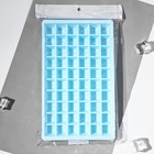 Форма для льда Доляна, 29×17,5×2,5 см, 60 ячеек, цвет МИКС - Фото 6