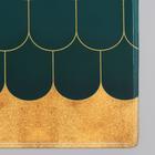 Коврик для дома Доляна «Дели», 40×60 см, цвет зелёный - Фото 3