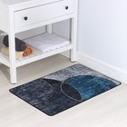 Коврик для дома Доляна «Мэни», 60×90 см, синий - Фото 2