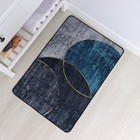 Коврик для дома Доляна «Мэни», 60×90 см, синий - Фото 6
