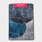 Коврик для дома Доляна «Мэни», 60×90 см, синий - Фото 9