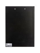 Планшет с зажимом А4, 2 мм, Calligrata прочный, картон/бумвинил, черный (клипборд) - Фото 4