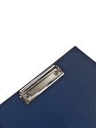 Планшет с зажимом А4, 2 мм, Calligrata прочный, картон/бумвинил, тёмно-синий (клипборд) - Фото 3