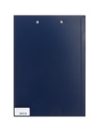 Планшет с зажимом А4, 2 мм, Calligrata прочный, картон/бумвинил, тёмно-синий (клипборд) - Фото 4