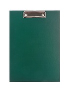 Планшет с зажимом А4, 2 мм, Calligrata прочный, картон/бумвинил, зеленый (клипборд) - Фото 1