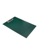 Планшет с зажимом А4, 2 мм, Calligrata прочный, картон/бумвинил, зеленый (клипборд) - Фото 2