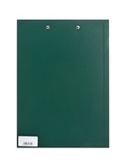 Планшет с зажимом А4, 2 мм, Calligrata прочный, картон/бумвинил, зеленый (клипборд) - Фото 4