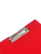 Планшет с зажимом А4, 2 мм, Calligrata прочный, картон/бумвинил, красный (клипборд) - Фото 3