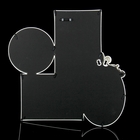 Фоторамка пластик на 4 фото 10х15, 11х11 см "Стилистика" белая 36х36 см - Фото 4