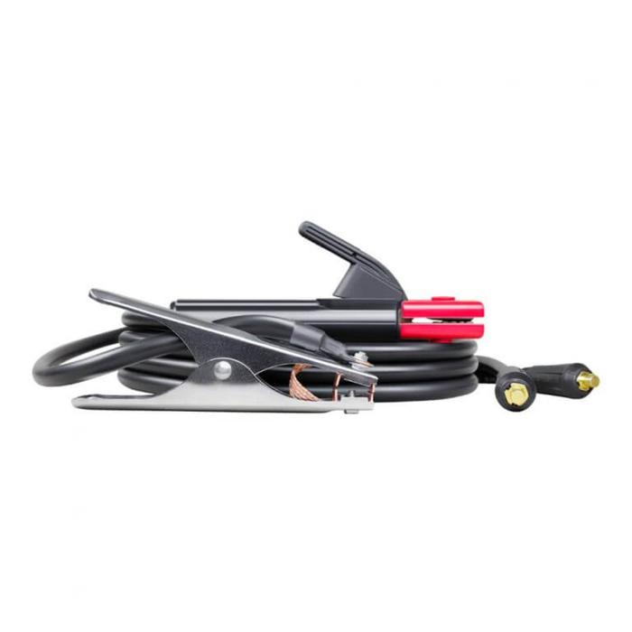 Комплект сварочных кабелей FoxWeld, 25 мм2, Max ток=200 А, L=2+1.5 м - Фото 1