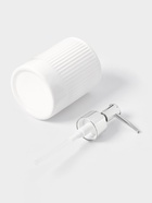 Аксессуары для ванной «Лина», 2 предмета: дозатор для мыла, стакан, белые - Фото 4