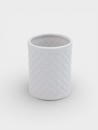 Набор аксессуаров для ванной комнаты «Бусы», 2 предмета (дозатор для мыла, стакан), цвет белый - фото 809517930