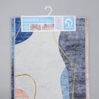 Набор ковриков Доляна «Образ», 2 шт, 45×120 см, 40×60 см, цвет синий - Фото 6