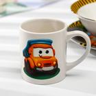 Набор детской посуды Доляна «Машинки», 3 предмета: кружка 220 мл, миска 520 мл, тарелка d=19 см 5457019