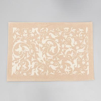 Коврик для ванной SAVANNA «Вей», 60×90 см, коричневый