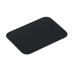 Пластина для магнитных держателей Cartage, 4.5×6.5 см, самоклеящаяся, черная