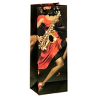 Пакет ламинированный вертикальный под бутылку «Только для тебя», 13 × 36 см - Фото 3