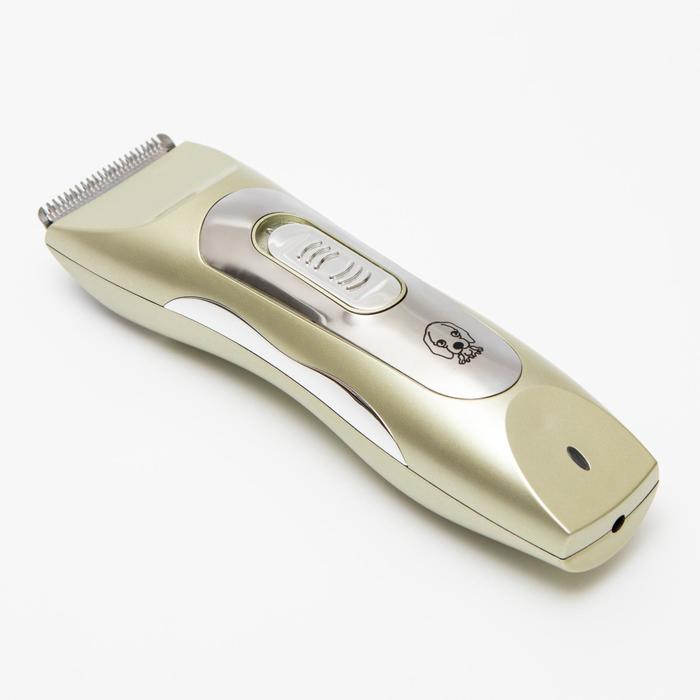 Машинка для стрижки Pet Clipper электрическая, 3 Вт, серая - Фото 1