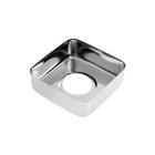 Отражатель для полотенцесушителя Masterprof ИС.131442, 3/4", квадратный, хром - фото 24335073