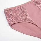 Трусы женские слипы 8699 цвет пудровый, р-р 52-54 - Фото 2