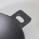 Сковорода чугунная ВОК «Восточная ночь», d=23 см, с крышкой - Фото 7