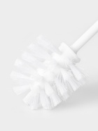 Ёршик для унитаза с подставкой «Череп», пластиковая ручка, 16×15×22 см, белый - Фото 4