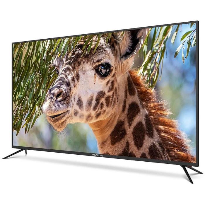 Телевизор PolarLine 58PU55STC-SM, 58", 1920х1080, DVB-S2, 3xHDMI, 2xUSB,  SmartTV, чёрный - фото 51472783