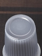 Стакан одноразовый с крышкой «Ребристый», 500 мл, пластик, d=9.5 см, прозрачный - Фото 3