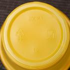 Стакан одноразовый «Мопс», 200 мл, d=7 см, пластик, жёлтый - Фото 3