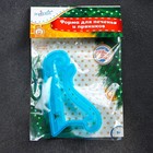 Форма для печенья «Сани», вырубка, штамп, цвет микс - Фото 5