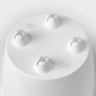 Кашпо для цветов со вставкой «Эви», 3 л, d=18, белое - Фото 5