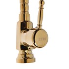 Смеситель для раковины ZEIN Ретро, высокий излив, без подводки, латунь, цвет золото - Фото 8